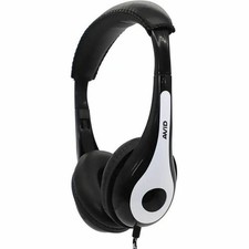 AVID Products AE-35 Binaural On-Ear USB-C Wired Headphones White 2AE35WUSB