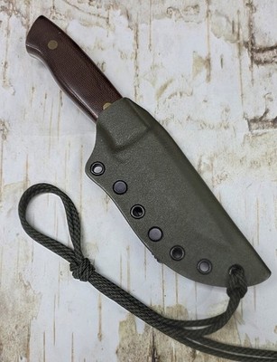 KYDEX SHEATH for BRISA ENZO TRAPPER 95  KNIFE,  T-CLIP,  HAND MADE,  ENZO0341