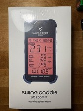 NEW - Voice Caddie Golf Swing Caddie SC200 Plus Portable Launch Monitor