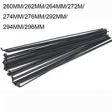 HEROFFIX - Kit De 12 Rayons De Vélo En Acier Inoxydable 304, Longueur 297 Mm, Filetage 14G + écrous Cuivre - 3