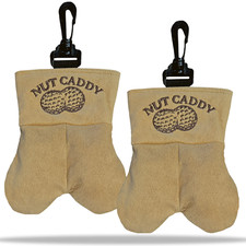 Nut Caddy Golf Ball Pouch Bag Storage Men Adult Funny Gag Gift God Father Mysack