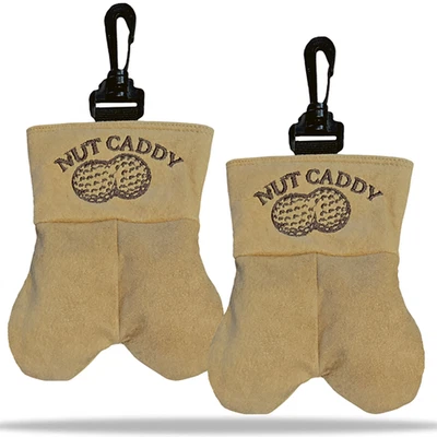 SCALE WEAR Nut Caddy Golf Ball Pouch Bag Storage Men Adult Funny Gag Gift God Father Mysack