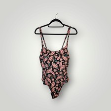 Lands' End Floral Paisley one-piece Swimsuit size 2x 20w 22w