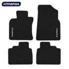 For Toyota Camry 2017-2023 Quality Black Carpet Velour Car Floor Mats Liners