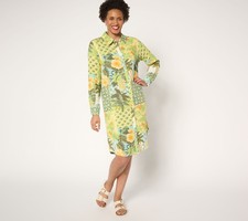 Fashion Women's Plus Sz Swimsuit 2X Denim  Co. Beach Multi-colored A686909