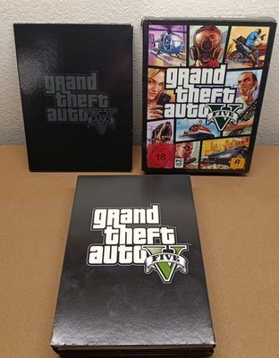 GTA 5 - Grand Theft Auto V (PC) | 7-Disc Big Box Edition