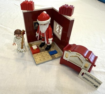 Playmobil Lego Santa and Angel Christmas morning Music