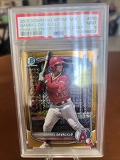 2025 Bowman Chrome Gabriel Davalillo Mega Gold /50 PSA 9