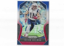 2019 Julian Edelman  Panini Prizm #19 New England Patriots Red White and Blue