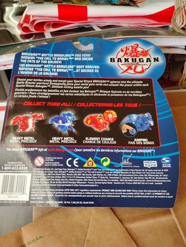 Bakugan Battle Brawlers Special Attack Preyas White Series 1 NEW NIP - Picture 4 of 5