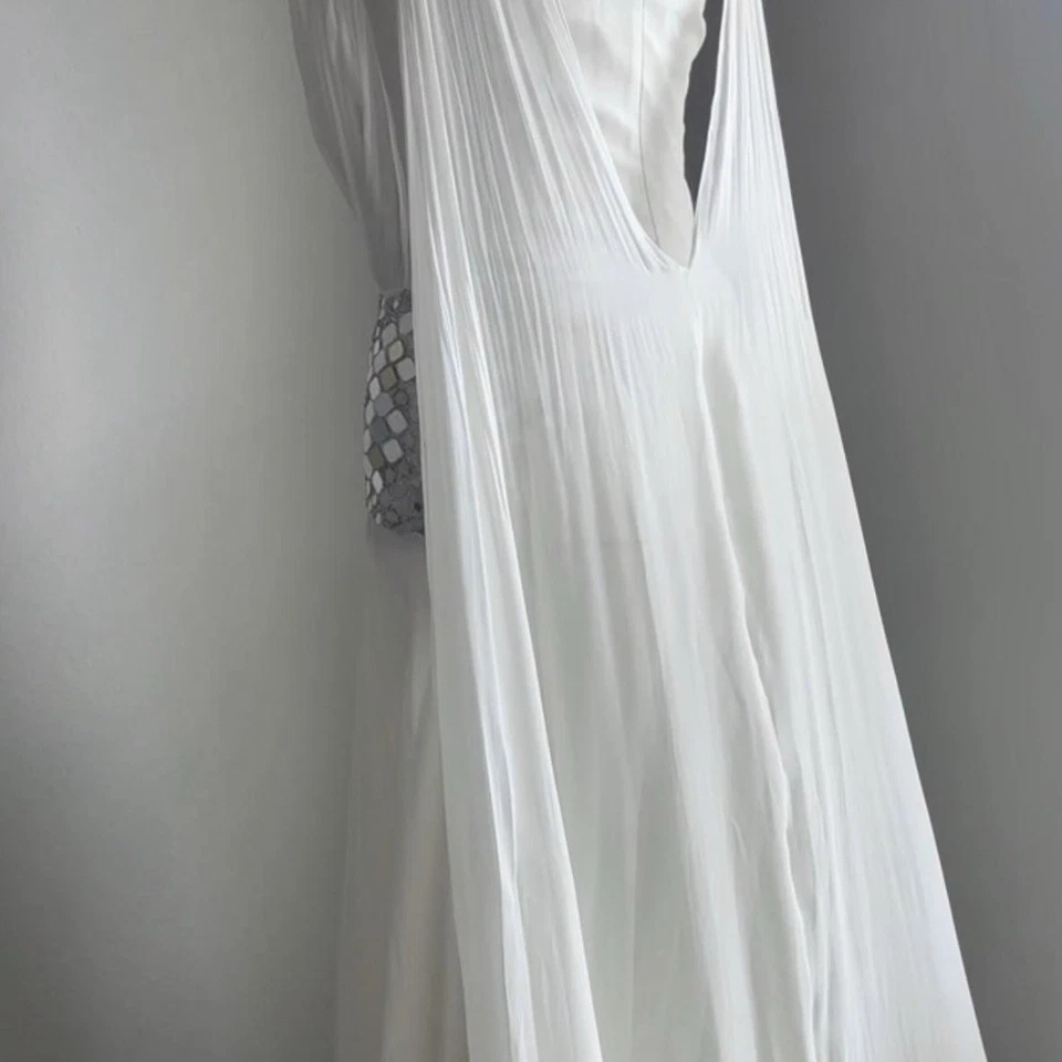 Vestido de seda Roberto Cavalli Foto 3 de 4