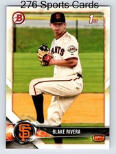 2018 Bowman Draft #BD80 Blake Rivera