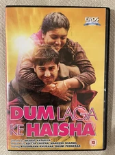 DUM LAGA KE HAISA 2015 DVD  Bollywood Romantic Comedy Drama Hindi Film .
