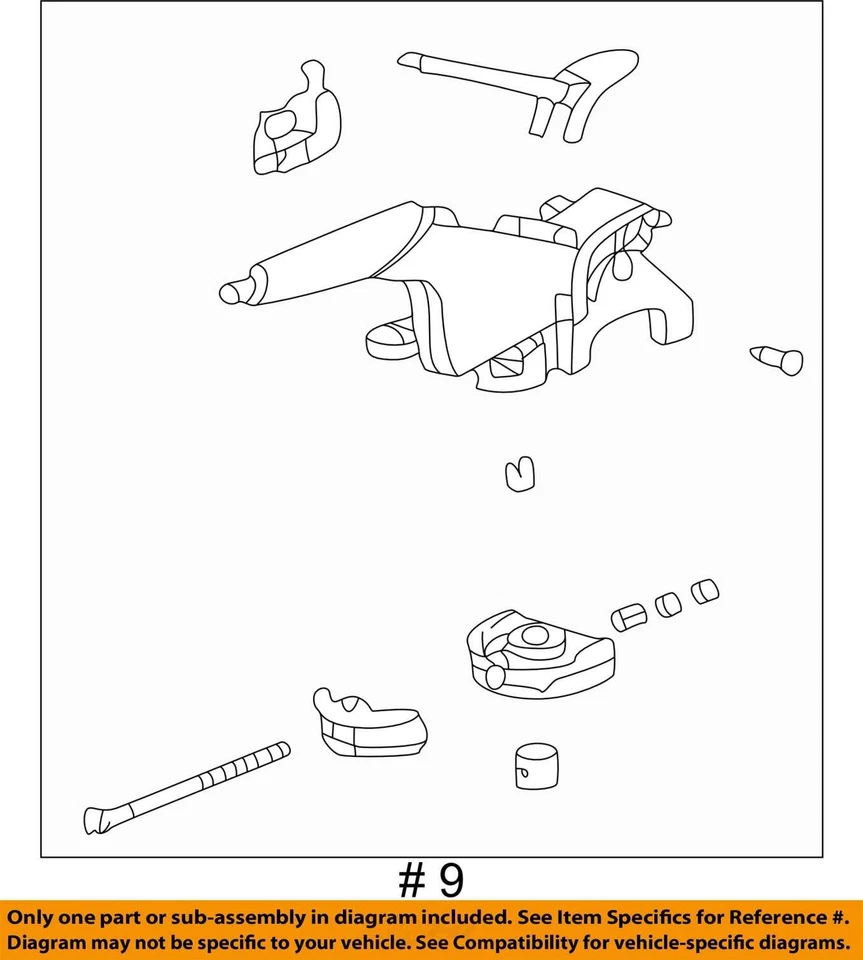 1997-2004 Porsche 911 Boxster Parking Brake Handle Black 99642436100 OEM Used - Image 4 of 4