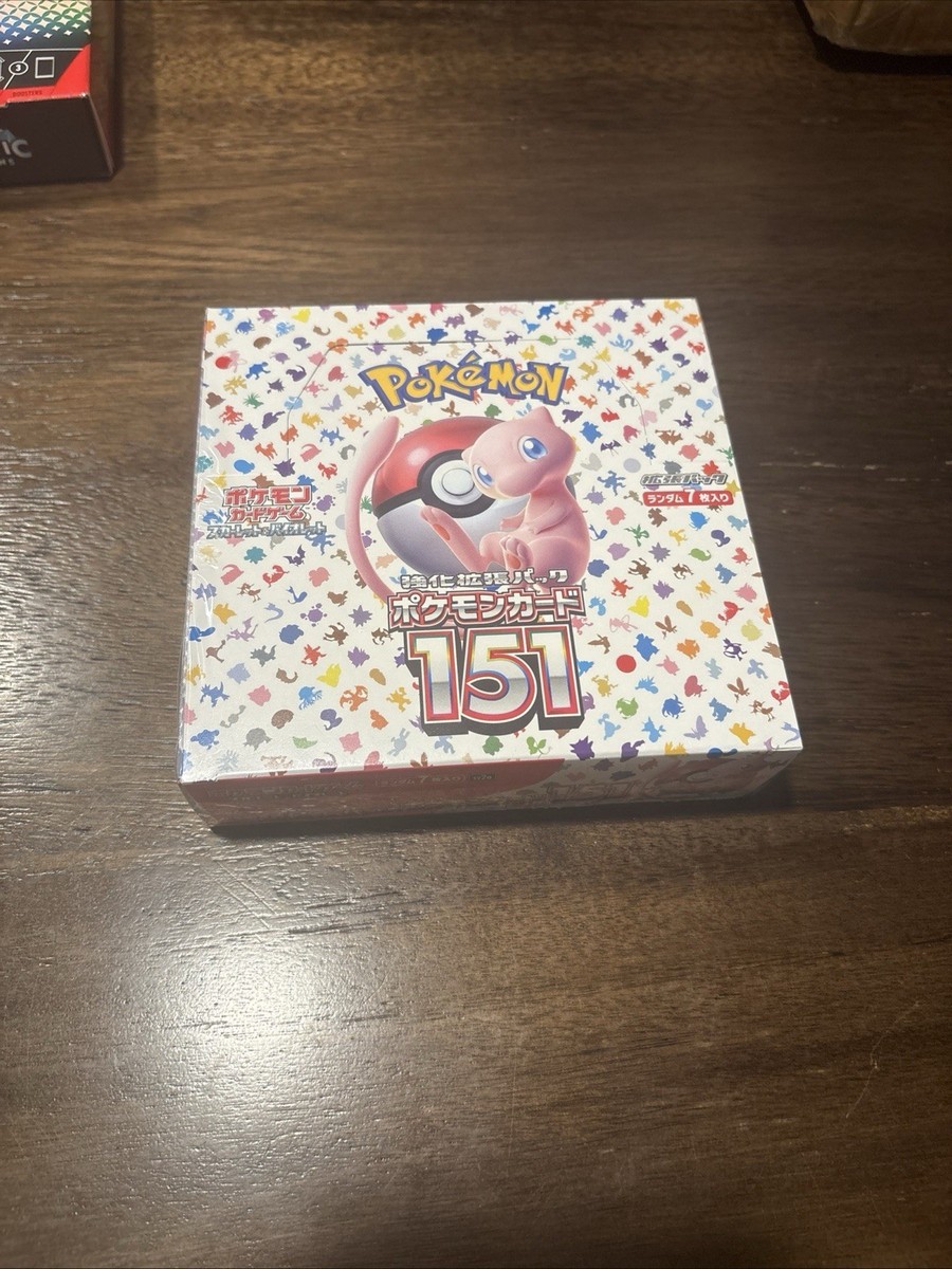Pokmon Scarlet & Violet 151 Japanese Booster Box US Seller | eBay Pokmon Scarlet & Violet 151 Japanese Booster Box US Seller | eBay