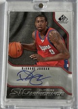 2009–10 SP Game Used DeAndre Jordan SIGnificance Auto S-DE Clippers