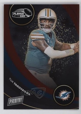 2024 Panini Player of the Day Red 61/99 Tua Tagovailoa #29 14dq