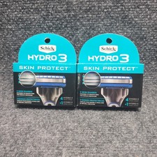 2x Schick Hydro 3 Refill Razor Blades for Men - 4 1 Schick Hydro 5 Cartridges