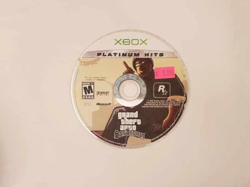Grand Theft Auto San Andreas [Platinum Hits] (Xbox) - Image 1 of 1