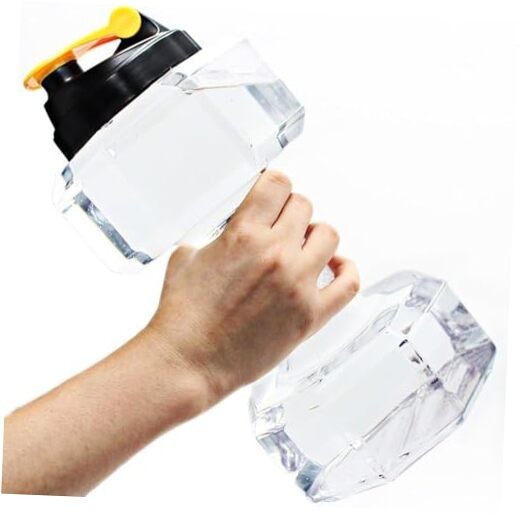 2.2L / 75Oz Dumbbell Shape Water Bottle, PETG Eco-friendly S