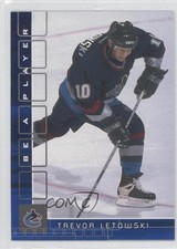 2001-02 ITG Be A Player Memorabilia Sapphire 35/100 Trevor Letowski #409 0a7