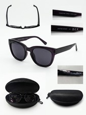 Foster Grant Black Sunglasses Cat.3 Polarized w/ Original Hard Case