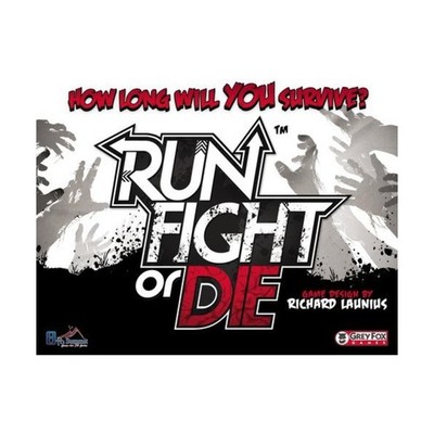 8th Summit Boardgame Run, Fight, or Die Box SW (VG+/New)