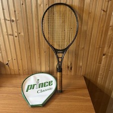 Vintage Prince Classic Tennis Racquet 4 1/8" Grip 27" Length with Head Cover