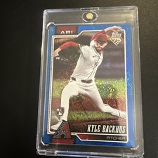 Kyle Backhus Blue Holo Foil /150 Rookie 2026 Topps Series 1 Card 21 Diamondbacks