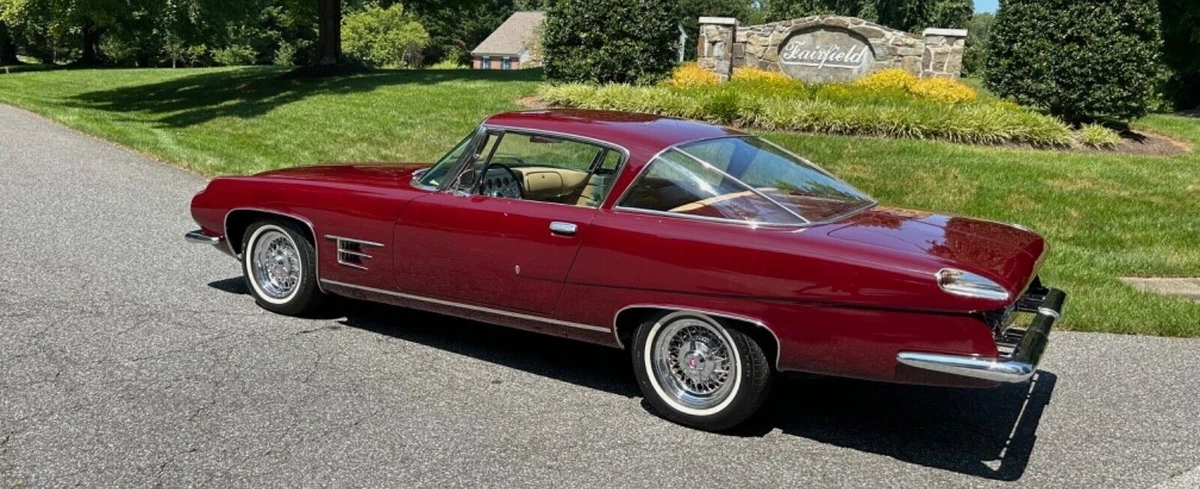 1962 Ghia L 4.6 Coupe - left rear profile