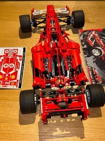 LEGO Racers: Ferrari F1 Racer 1:8 (8674) with Original Unused Decals