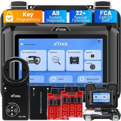 XTOOL X100PADS KC100 Key Fob Programmer Full System Diagnostic Tool 32+ Services