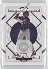 2021 Panini National Treasures Button 4/8 Randy Arozarena #67 ii1