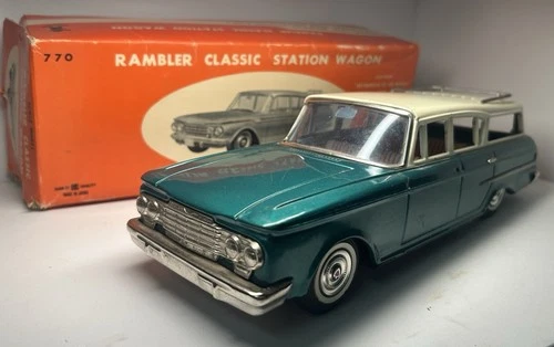11” Rambler Wagon Bandai 770 made in Japan original box.