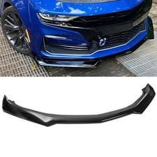Front Bumper Lip Spoiler Fits For Chevy Camaro 1LE Style 2016-23 Gloss Black