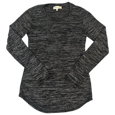 Philosophy Dark Heathered Gray, Long Sleeve T-Shirt- M