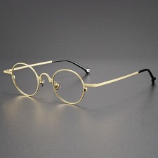Retro Round Pure Titanium Spectacles Japan style Eyeglass frames Vintage Glasses