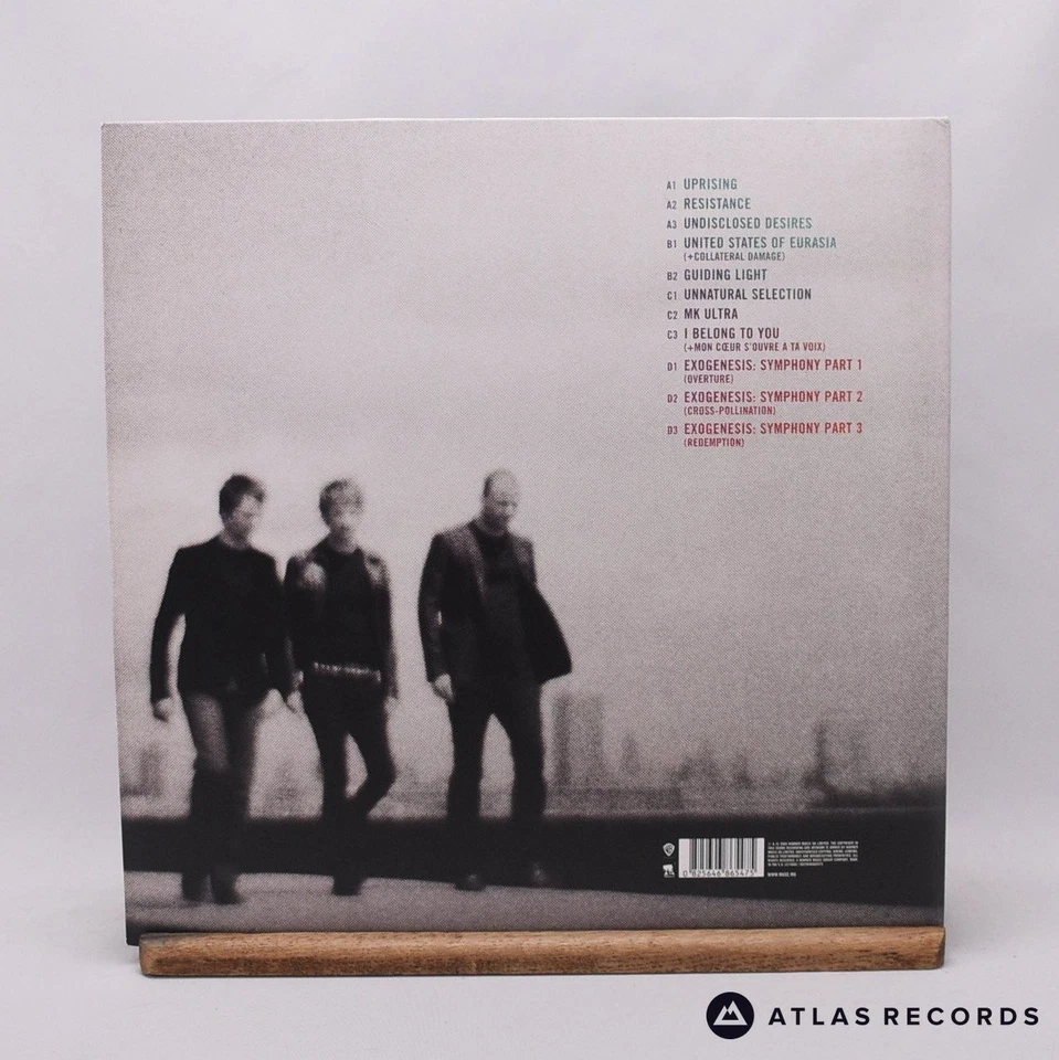 Muse The Resistance Reissue Gatefold Double LP Album Vinyl Record - NEW Foto 4 de 4