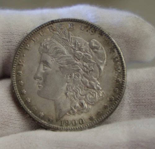 1900  US Morgan Silver Dollar XF+ (Nice Toning)