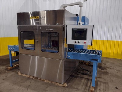 EXTRUDE HONE / SURFTRAN MODEL #STR-1 HIGH PRESSURE WASHER & DEBURRING SYSTEM W/