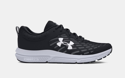 Under Armour Charged Assert 10 Wide (4E) black/white