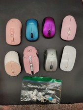 Cordless Mouse Lot of 8 Various Brands With Receivers