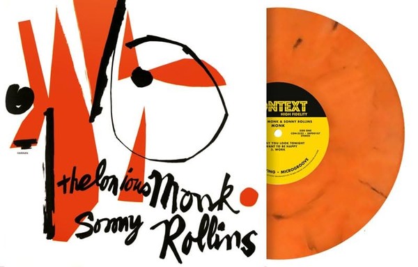 Lonious Monk And Son - Monk Orange Marble Vinyl - Vinyl Record - G3Z-image