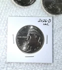2026 D Enduring Liberty Half Dollar Coin FREE SHIP in Flip SHIPS NOW SemiQ BU