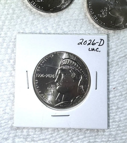 2026 D Enduring Liberty Half Dollar Coin FREE SHIP in Flip SHIPS NOW SemiQ BU