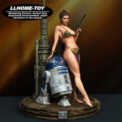 30CM tall Princess Leia Resin 3D Print Model Unpainted Unassembled GK Figure A