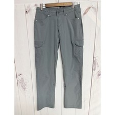 KÜHL Freeflex Roll-Up Pants Women's 6 Gray Hiking Travel EUC