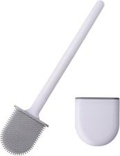 RV Toilet Bowl Brush, Toilet Brush Silicone Won't Damage Toilets, Wall Mounted T
