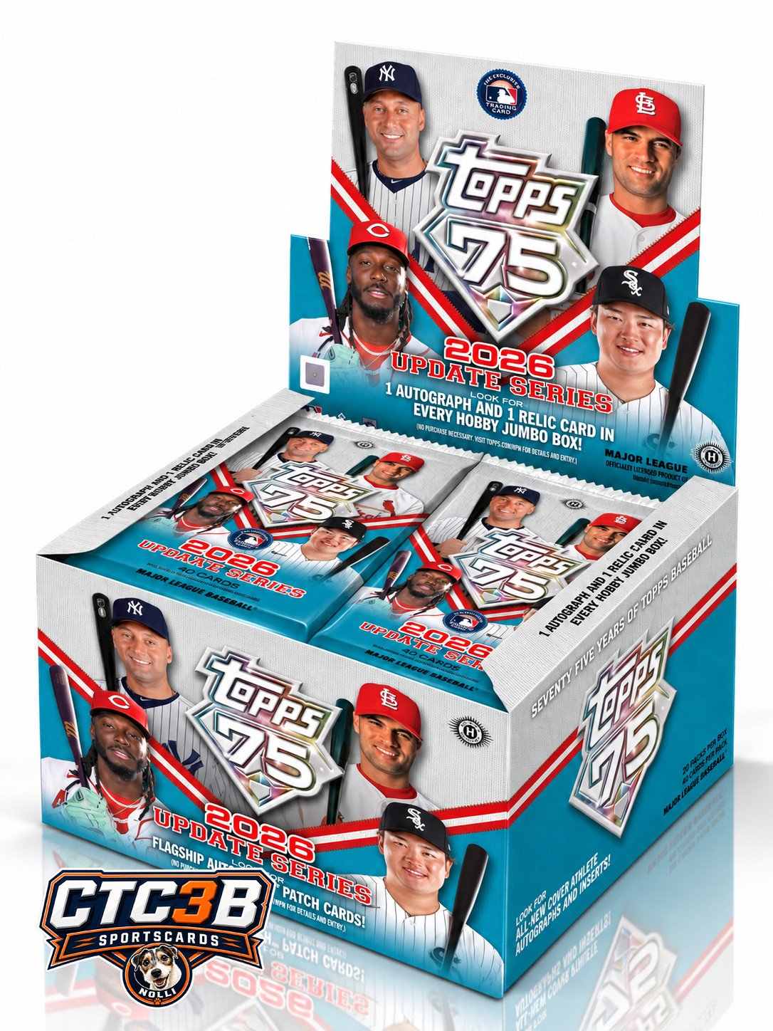 2026 Topps Update Series Baseball Jumbo Hobby Box PRESALE - 10/14 Release