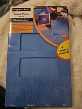 Fiskars Texture Plates Nature 8 Designs: 4 Nature Designs, And 4 Energy Designs.